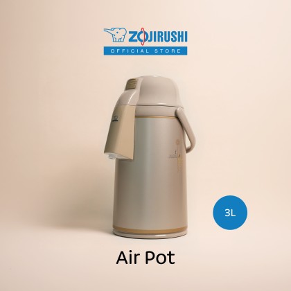 ZOJIRUSHI 3L GLASS LINED AIR POT - VRKE-30N-TK ZOJIRUSHI 3L GLASS LINED AIR POT - VRKE-30N-TK