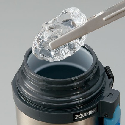ZOJIRUSHI 1.3L S/S BOTTLE WITH CUP - SF-CC-13-XA