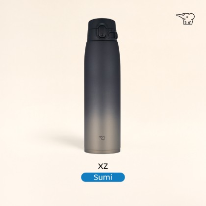 ZOJIRUSHI 0.60L/0.95L S/S ONE TOUCH FLIP-OPEN MUG - SM-VH-60/95