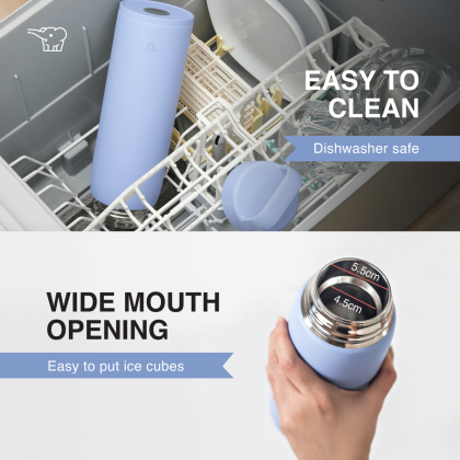 ZOJIRUSHI 0.8L/1.0L S/S TWIST OPEN MUG - SU-DA80/100