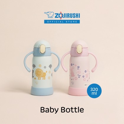 ZOJIRUSHI 0.32L KIDS/ BABIES S/S STRAW BOTTLES - SQ-DA30E