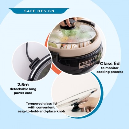 ZOJIRUSHI ELECTRIC MULTI-PURPOSE PAN - EP-PVQ30 ZOJIRUSHI ELECTRIC MULTI-PURPOSE PAN - EP-PVQ30