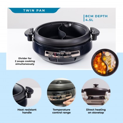 ZOJIRUSHI ELECTRIC MULTI-PURPOSE PAN - EP-PVQ30 ZOJIRUSHI ELECTRIC MULTI-PURPOSE PAN - EP-PVQ30