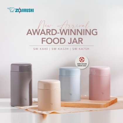 (C) ZOJIRUSHI S/S Food Jar (0.4L/0.52L/0.75L) SW-KA-40/52H/75H