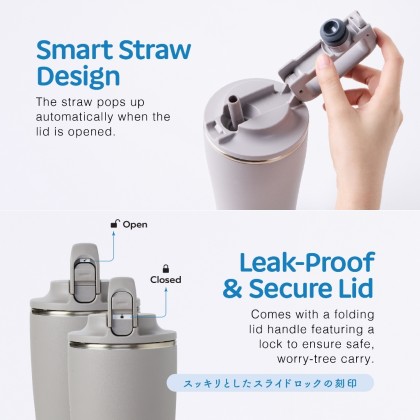 ZOJIRUSHI 0.77L STRAW TUMBLER- SX-MA77H