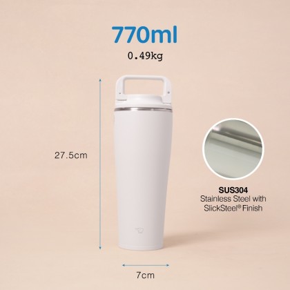 ZOJIRUSHI 0.77L STRAW TUMBLER- SX-MA77H